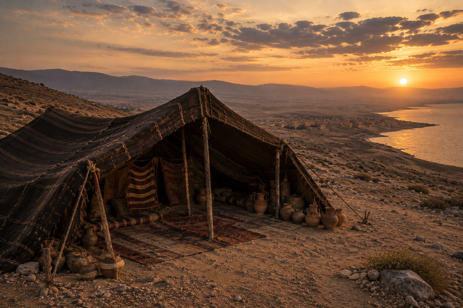 Where are you moving your tent?